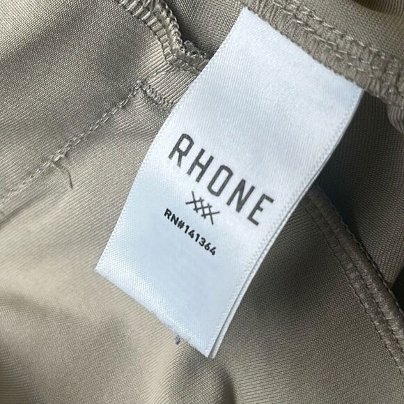 RHONE Commuter Pants Joggers size 32 Tan Khaki Chino Style 100594 FLAW - Picture 14 of 16